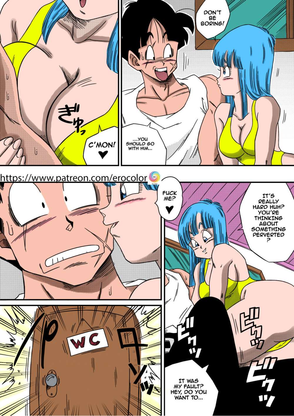 BITCH GIRLFRIEND Dragon ball hentai 5