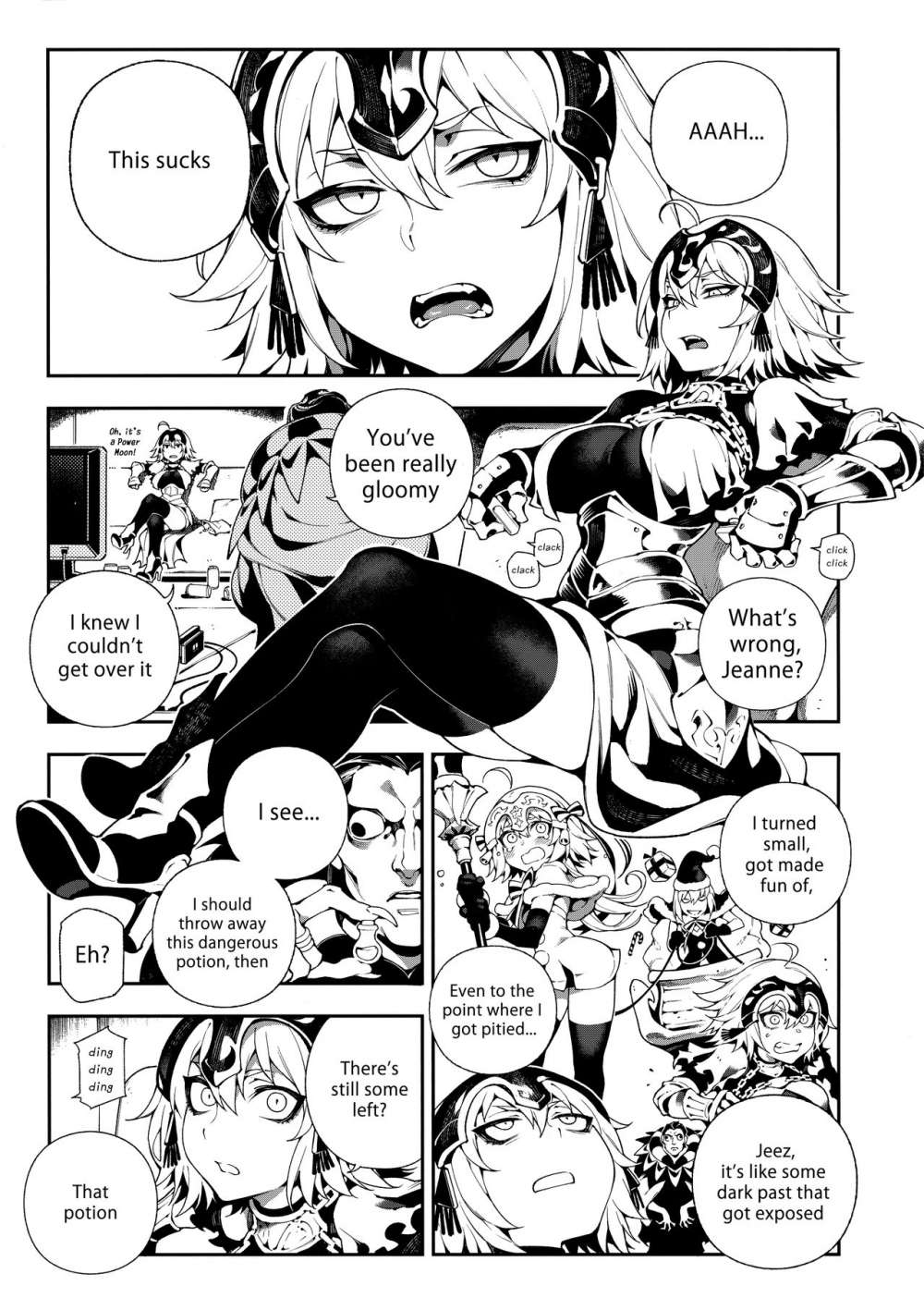 CHALDEA MANIA - Jeanne Alter Fate grand order hentai 4