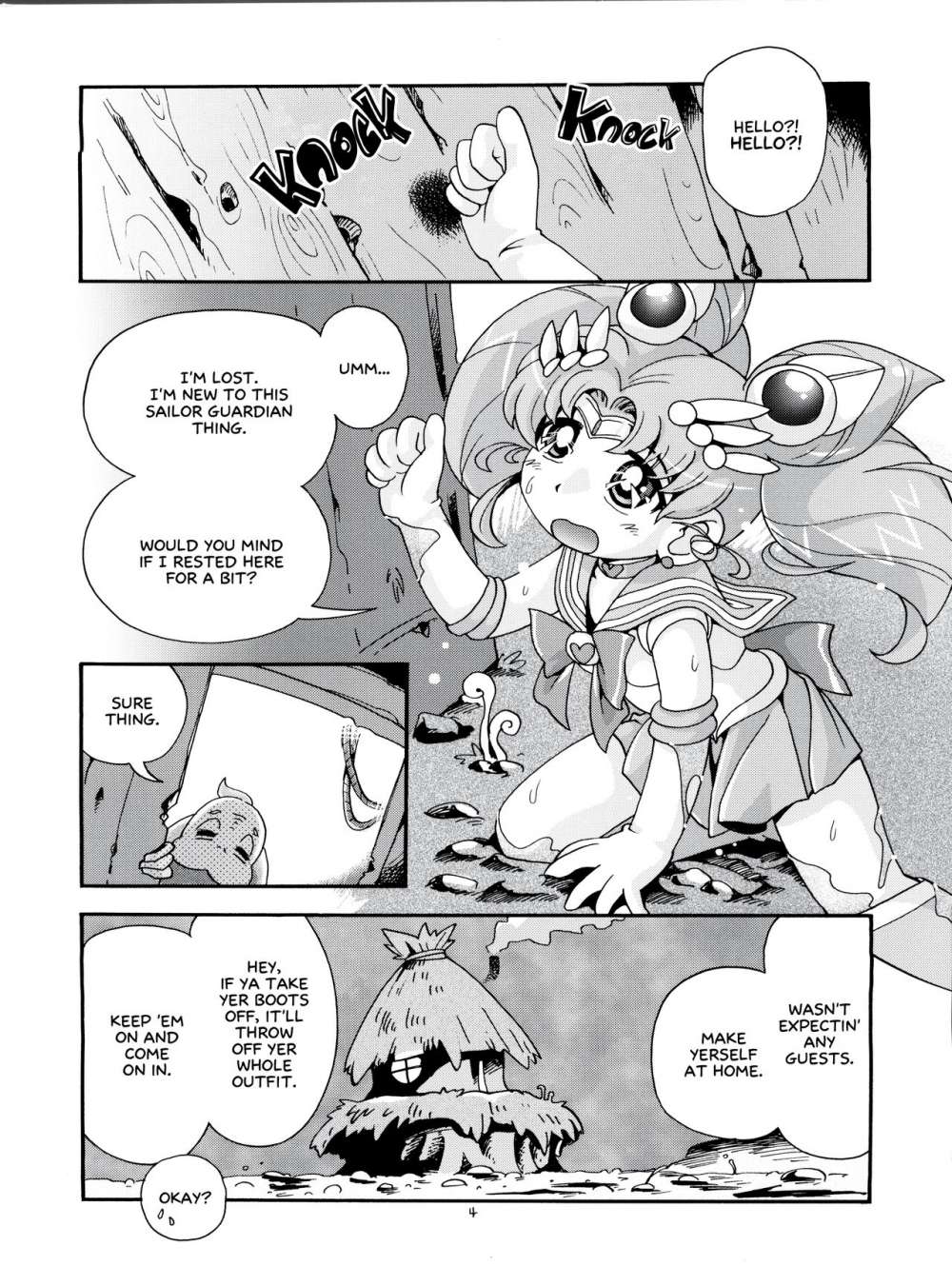 Chiccha na Bishoujo Senshi 4 | Tiny Pretty Guardian 4 Sailor moon hentai 3