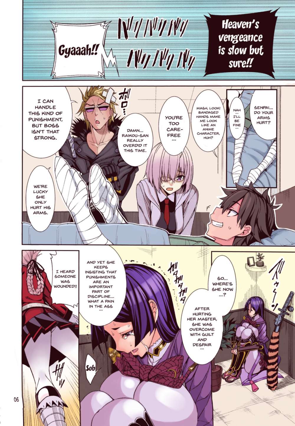 Kango x Raikou Fate grand order hentai 5