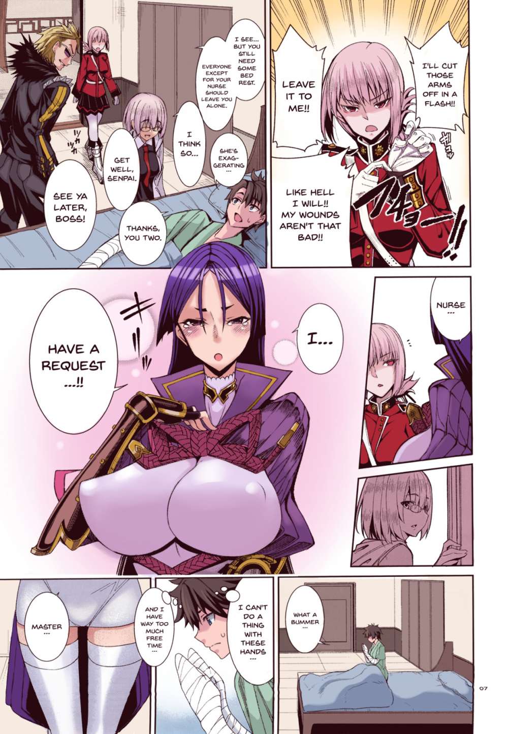 Kango x Raikou Fate grand order hentai 6