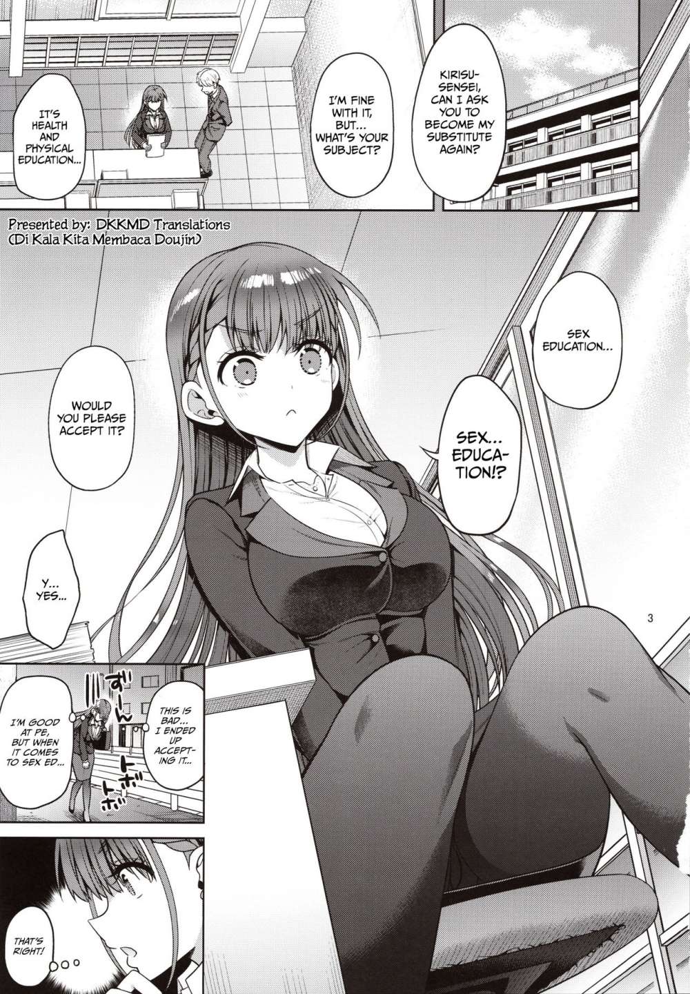 Kirisu Sensei ga Oshieru Hokentaiiku | Kirisu-sensei is Teaching Health and Physical Education Bokutachi wa benkyou ga dekinai hentai 2