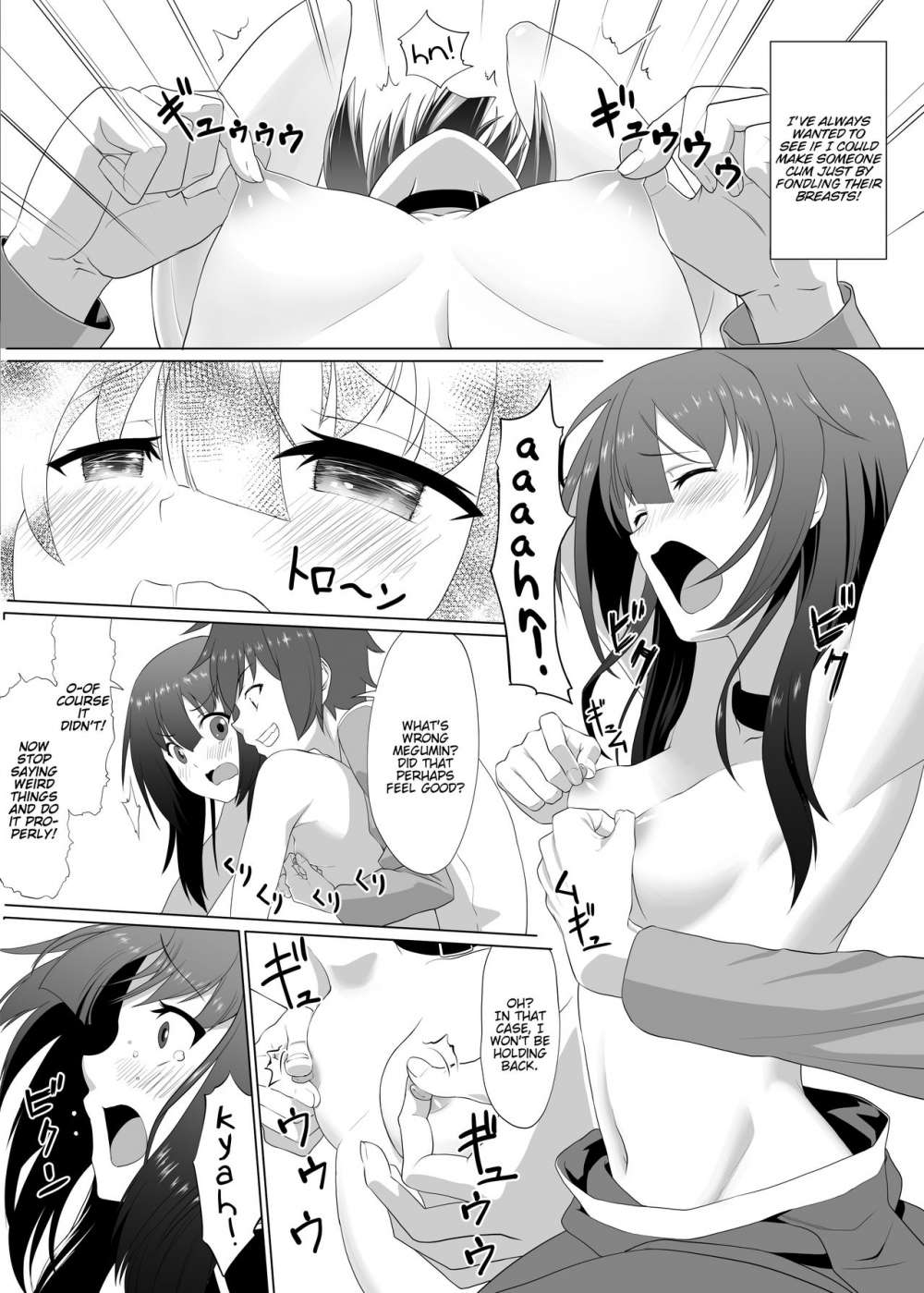 Kono Kawairashii Hinnyu ni Kyuusai o! | Help to this Lovely Flat Chest! Kono subarashii sekai ni syukufuku o hentai 6