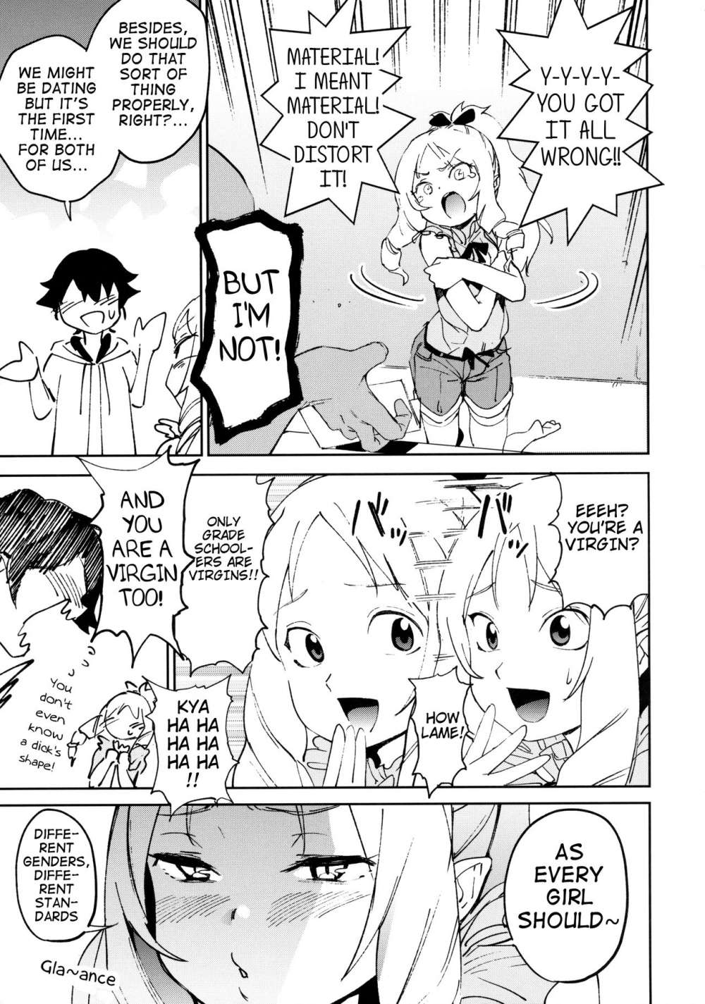 Yamada Elf-sensei no Yaruki SEX Fire Eromanga sensei hentai 6