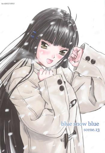 Uncensored blue snow blue scene.13- In white hentai Big Tits 21