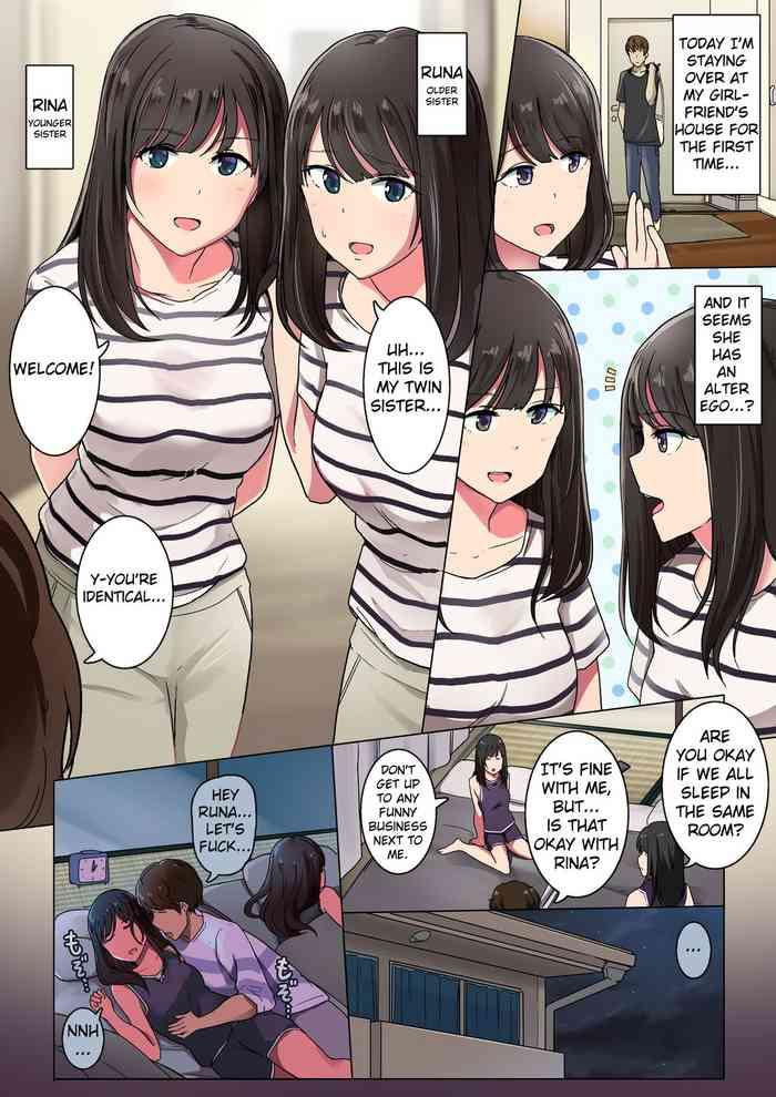 Yaoi hentai Futago Kanojo no Ie ni Otomarisuru Hanashi- Original hentai Cheating Wife 1