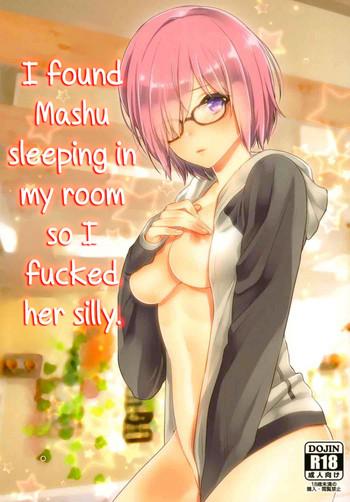 Ore no Heya de Mash ga Neteta kara Muchakucha ni Shite mita | I found Mashu sleeping in my room so I fucked her silly - Fate grand order hentai 1