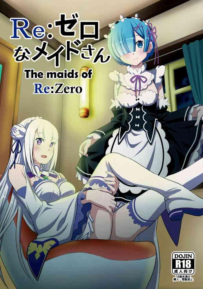 Eng Sub Re:Zero na Maid-san | The Maids of Re:Zero- Re zero kara hajimeru isekai seikatsu hentai Outdoors 7