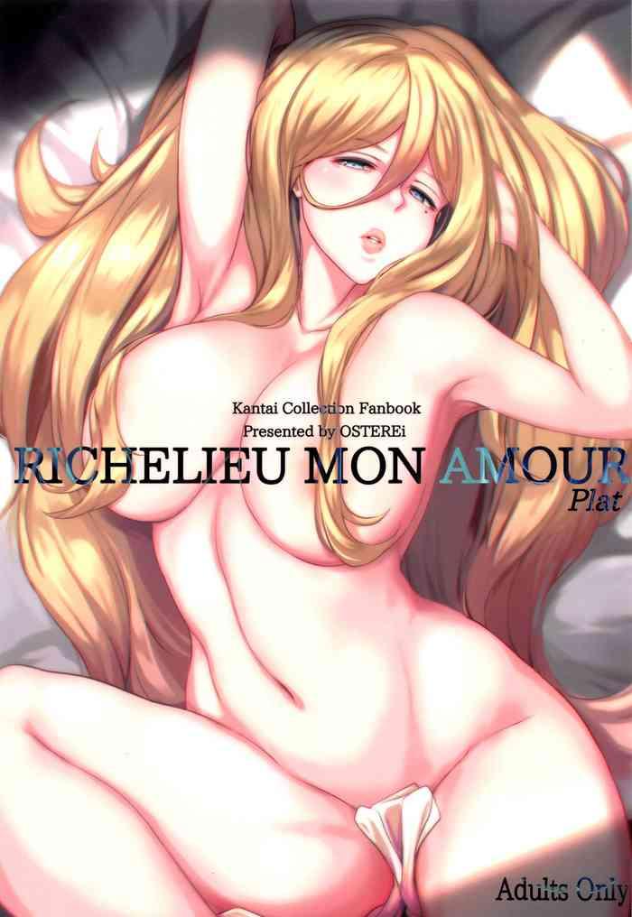 Teitoku hentai RICHELIEU MON AMOUR Plat | Richelieu My Love Dish- Kantai collection hentai Shaved Pussy 2