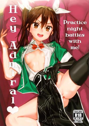 Bikini Teitoku yo Wagahai to Yasen de Jissen ja | Hey Admiral! Practice night battles with me!- Kantai collection hentai Beautiful Girl 23