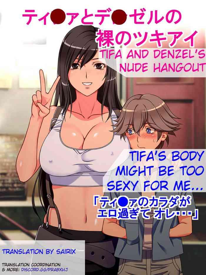 Blowjob Tifa to Denzel no Hadaka no Tsukiai | Tifa and Denzel's Nude Hangout- Final fantasy vii hentai Pranks 3