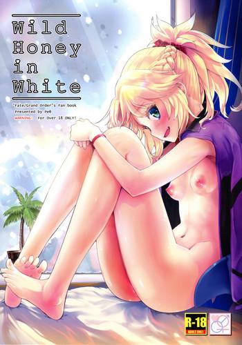 Hairy Sexy Wild Honey in White- Fate grand order hentai Reluctant 1