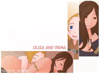 Licking Pussy Oliza to Rema | Oliza and Rema- Original hentai Chica 14