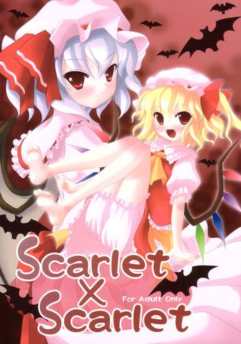 Condom Scarlet x Scarlet- Touhou project hentai Tranny Porn 4