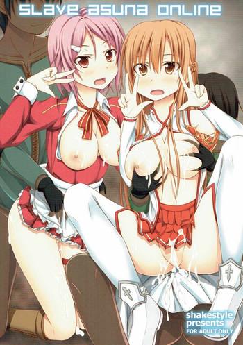 Gay Bareback SLAVE ASUNA ONLINE- Sword art online hentai Girlongirl 11