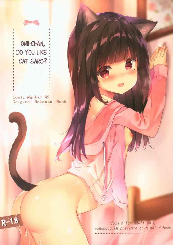 Celebrities (C95) [PoyoPoyoSky (Saeki Sola)] Onii-chan Nekomimi wa Osuki desu ka? | Onii-chan, do you like cat ears? [English] [Kyuukei]- Original hentai Brother Sister 2