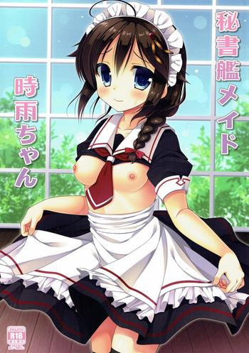 Club Hishokan Maid Shigure-chan- Kantai collection hentai Gozada 5