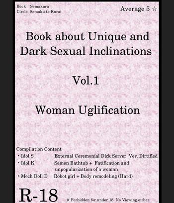 Porn Blow Jobs Book about Narrow and Dark Sexual Inclinations Vol.1 Uglification- The idolmaster hentai Fate grand order hentai Gaydudes 1