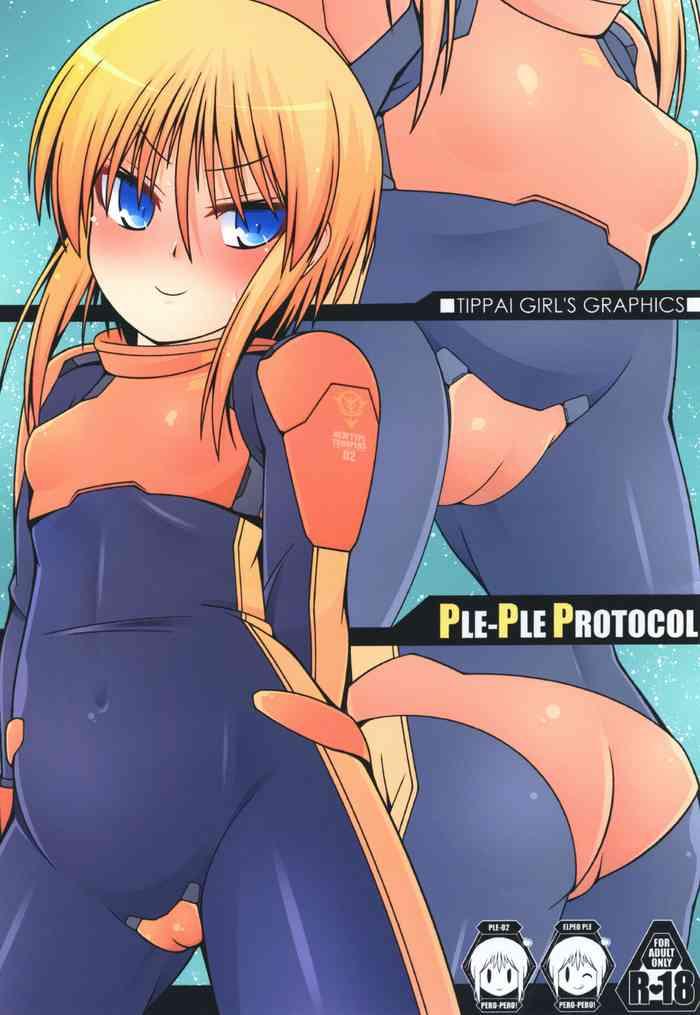 Blond PLE PLE PROTOCOL- Gundam zz hentai Hot Girl Pussy 5