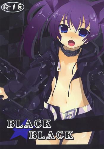 Office Sex BLACK★BLACK- Black rock shooter hentai Gagging 6