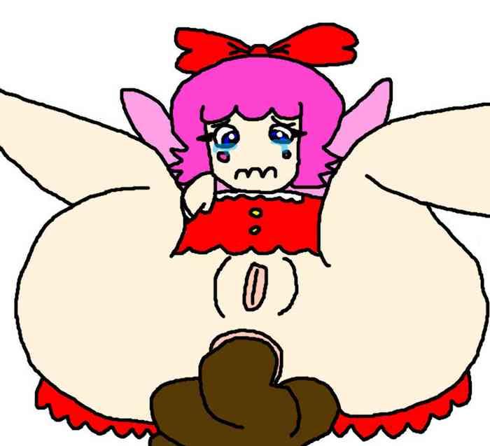 Ribbon is crying because she made a turd- Kirby hentai Free Porn Hardcore 1