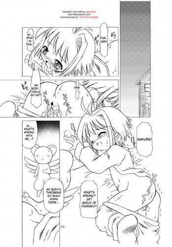 Amateur Sakura-chan ga Taihen na Koto ni Nacchau Hon.- Cardcaptor sakura hentai Gay Outdoors 1