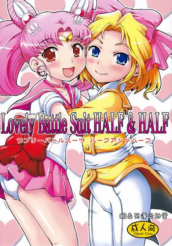 Pegging Lovely Battle Suit HALF & HALF- Sailor moon hentai Muscular 3