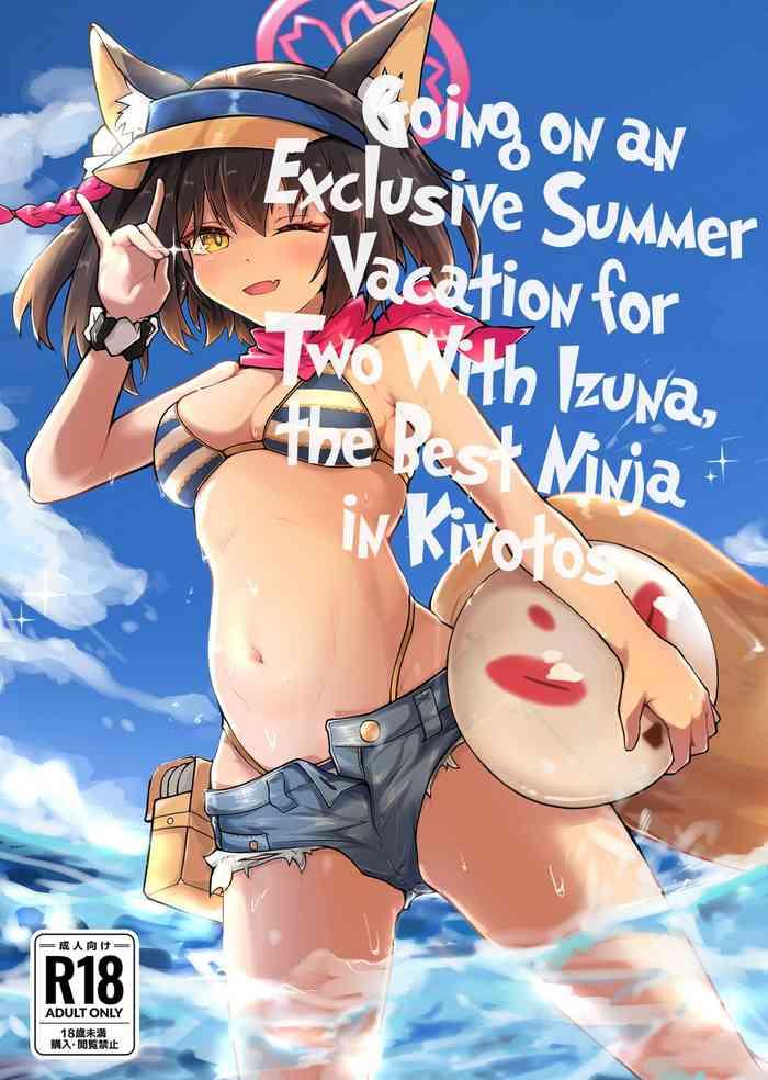 Missionary Kivotos Saikou no Ninja to Sugosu Futarikiri no Kaki Kyuuka | Going on an Exclusive Summer Vacation for Two with Izuna, the Best Ninja In Kivotos- Blue archive hentai Mamada 1