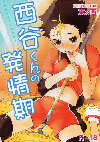 Tiny Tits Nishinoya-kun no Hatsujouki- Haikyuu hentai Alternative 1