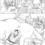 Tight 異物挿入落書き漫画 Glasses 4