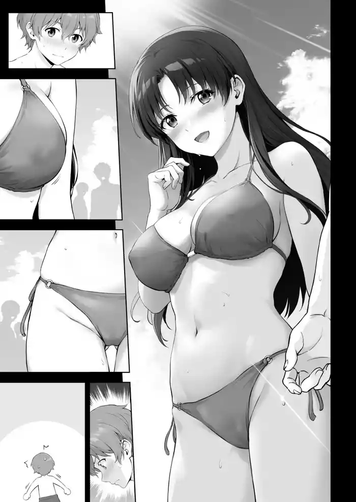 Jocks ビーチでモテモテの先輩と隠れてエッチなことする話全P文字無しver- Original hentai Pendeja 1